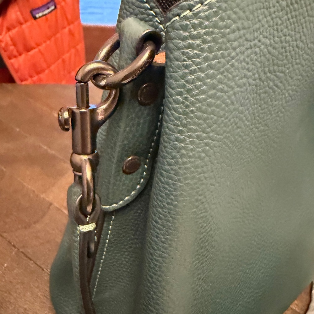 Coach Dark Green Shoulder Bag - Picture 8 of 9